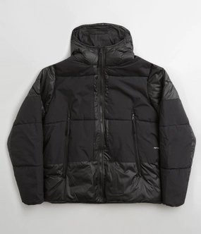 Pop Trading Company Puffer Jacket - Black winter season Diploma
