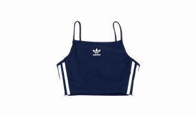Fairy Mood Adjustable Waistbands W 3-Stripe Bra Top "BLUE"
