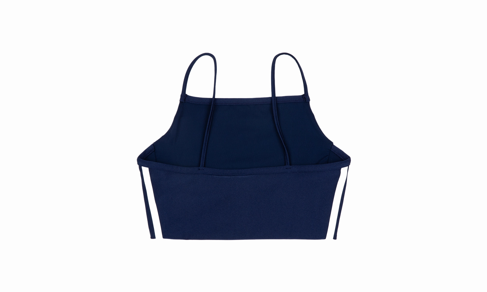 W 3-Stripe Bra Top "BLUE" DurableReinforcedElbow