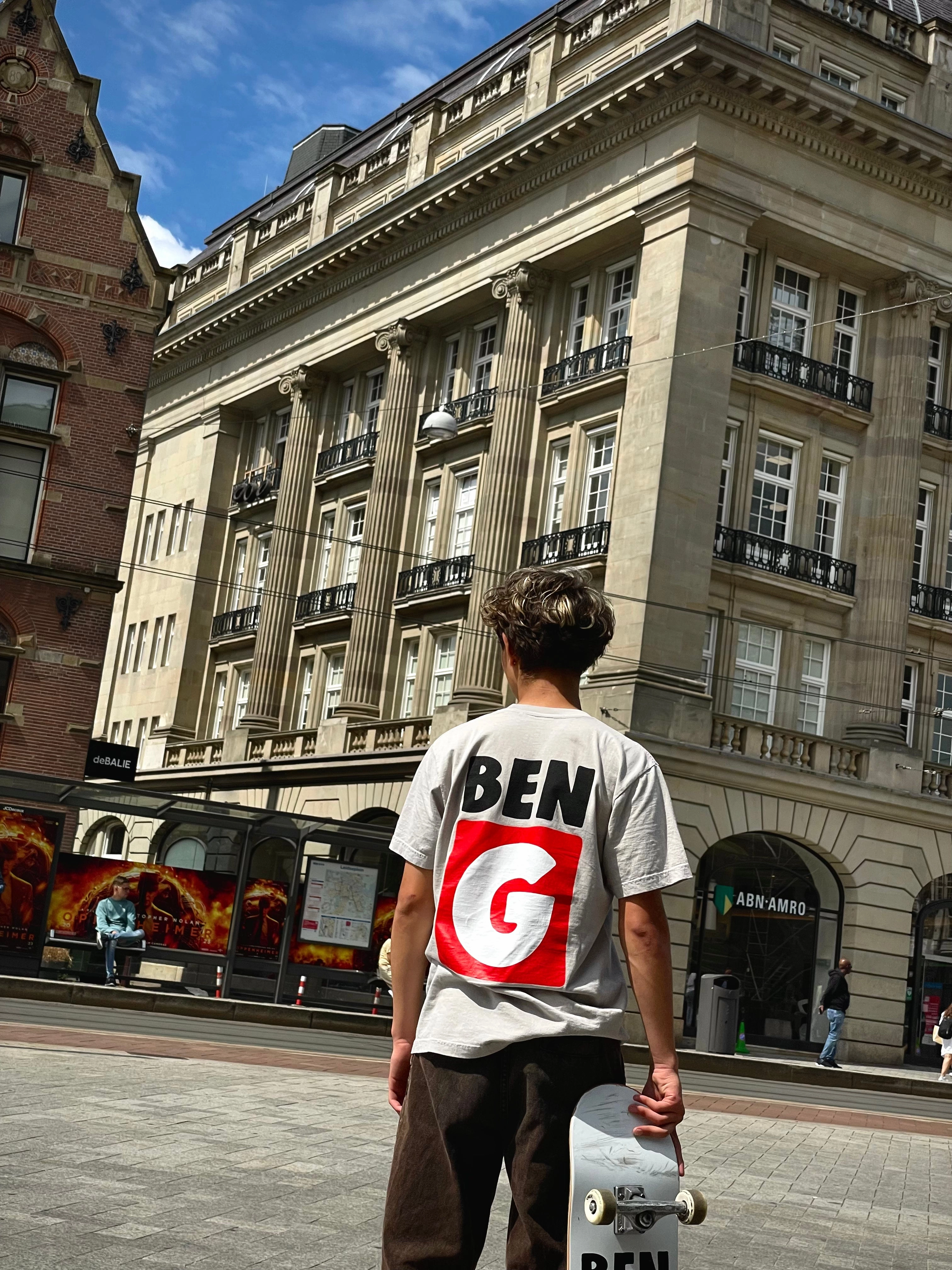 Ben-G Block Logo T-Shirt Odor Control Technology