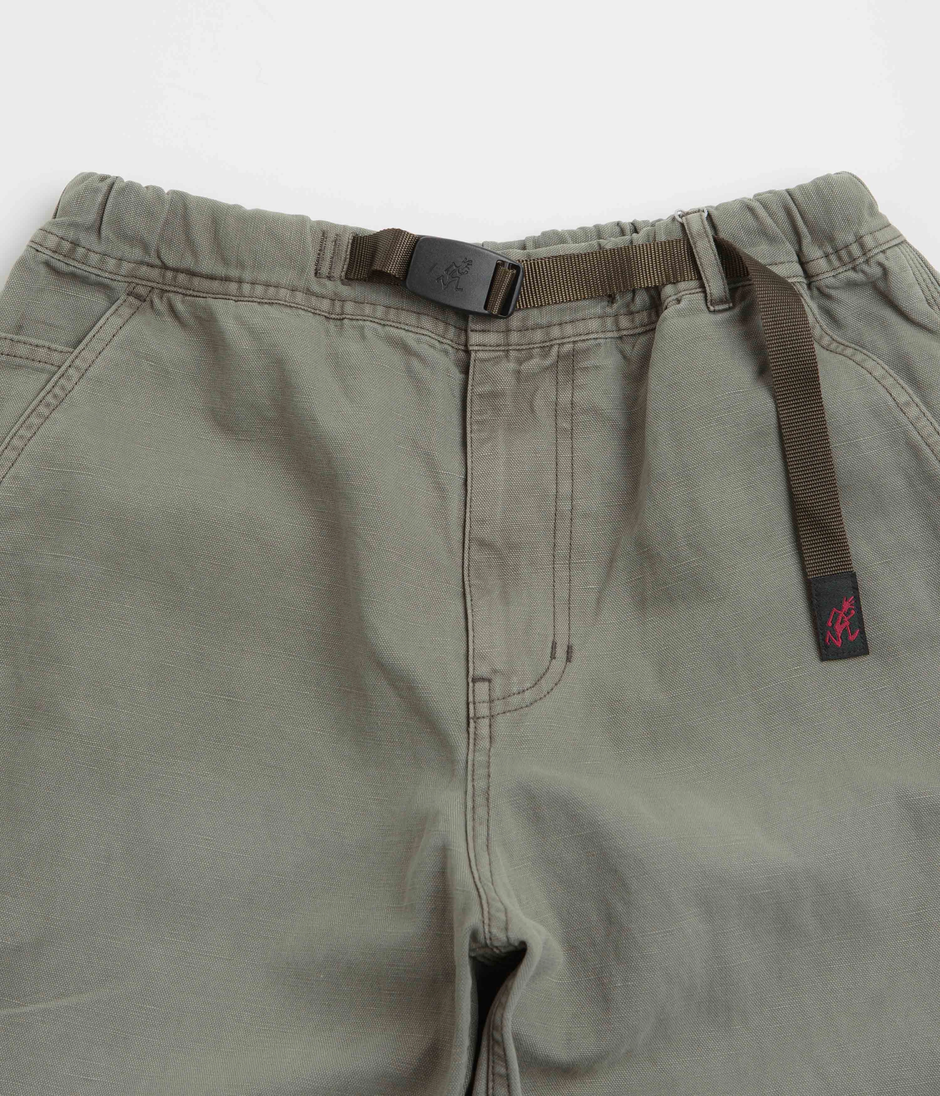 Gramicci Canvas Work Pants - Dusk Aged Secure Cuff Design LightweightComfort