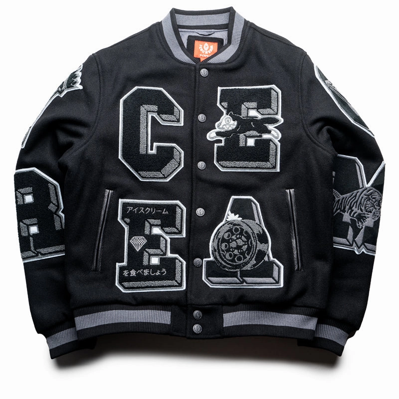 Lust Ice Cream Creme Jacket - Black