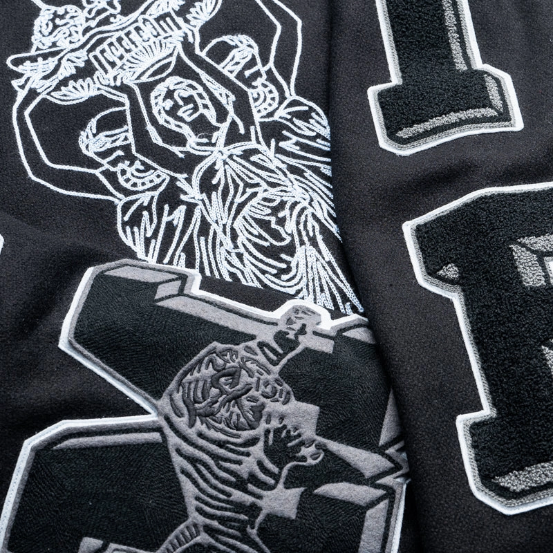 Oil Ice Cream Creme Jacket - Black