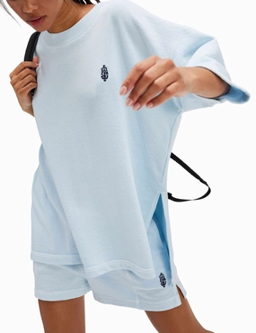 OdorControlTech Cycling shorts Back Me Up Set - Baseline Blue