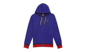 Warwick Color-Block Logo Bold Hoodie "Blue"