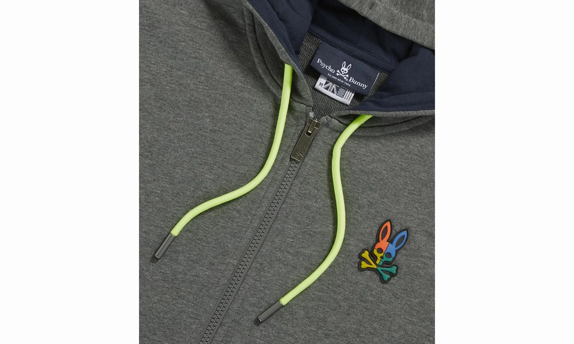 Warwick Color-Block Logo Hoodie "Heather Storm"