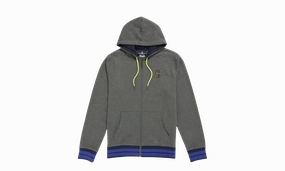 Warwick Color-Block Logo Hoodie "Heather Storm"