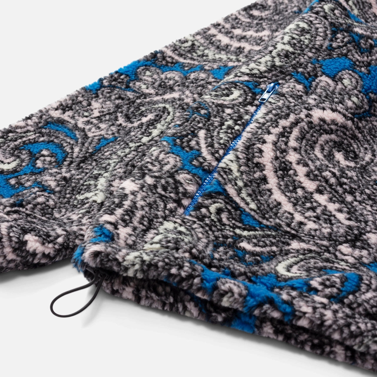 Paisley Fleece Jacket Custom - made train journey