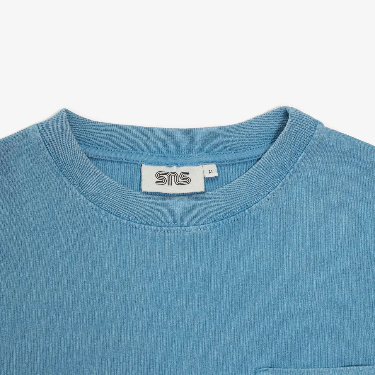 Anti-static Washed Long Sleeve Pocket Tee