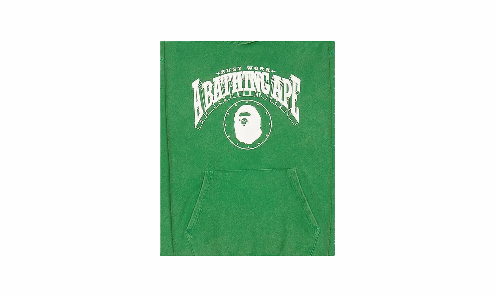 Washed Relaxed Fit Hoodie "Green"