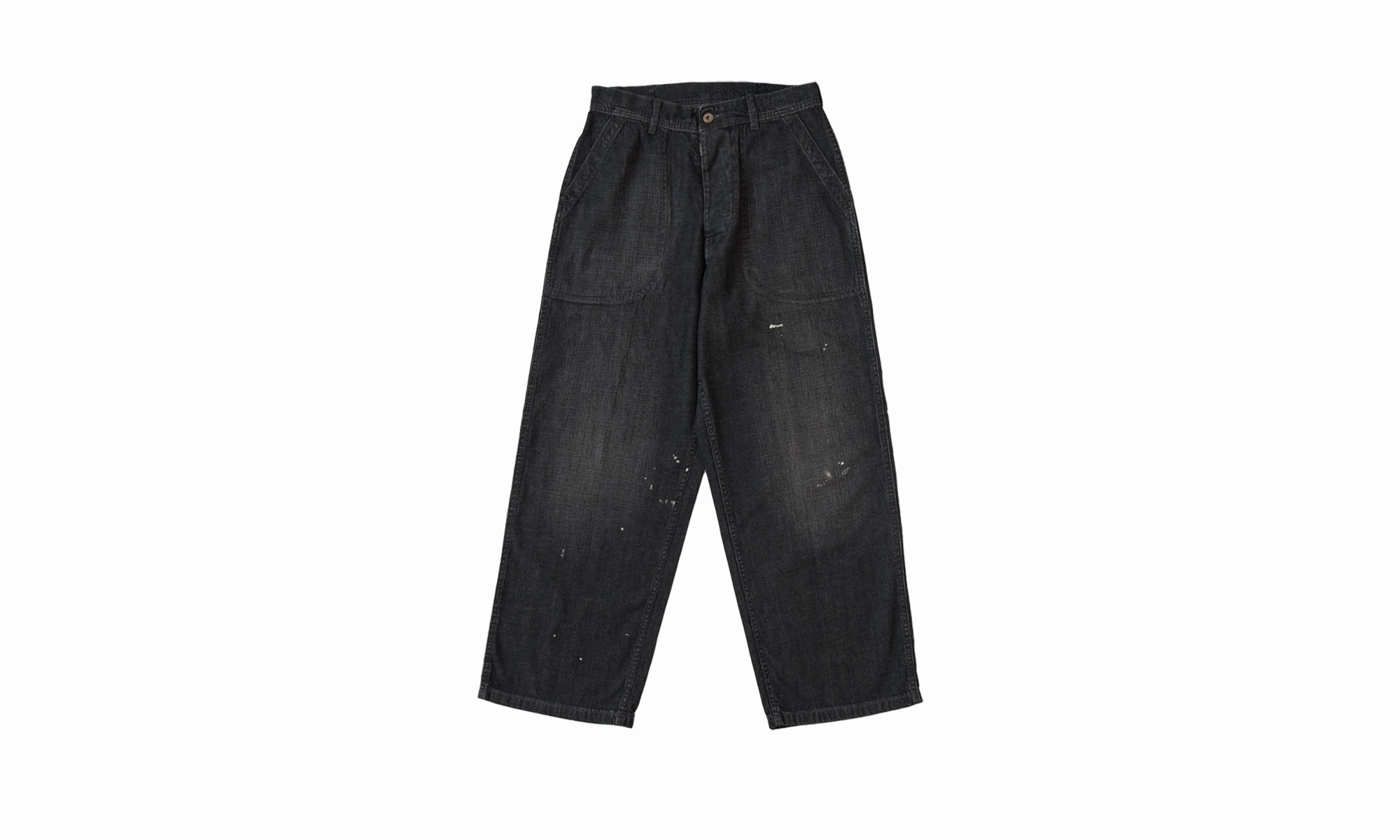 Base Outfit Timeless Outfit Washed Relaxed Fit Jeans "Black"