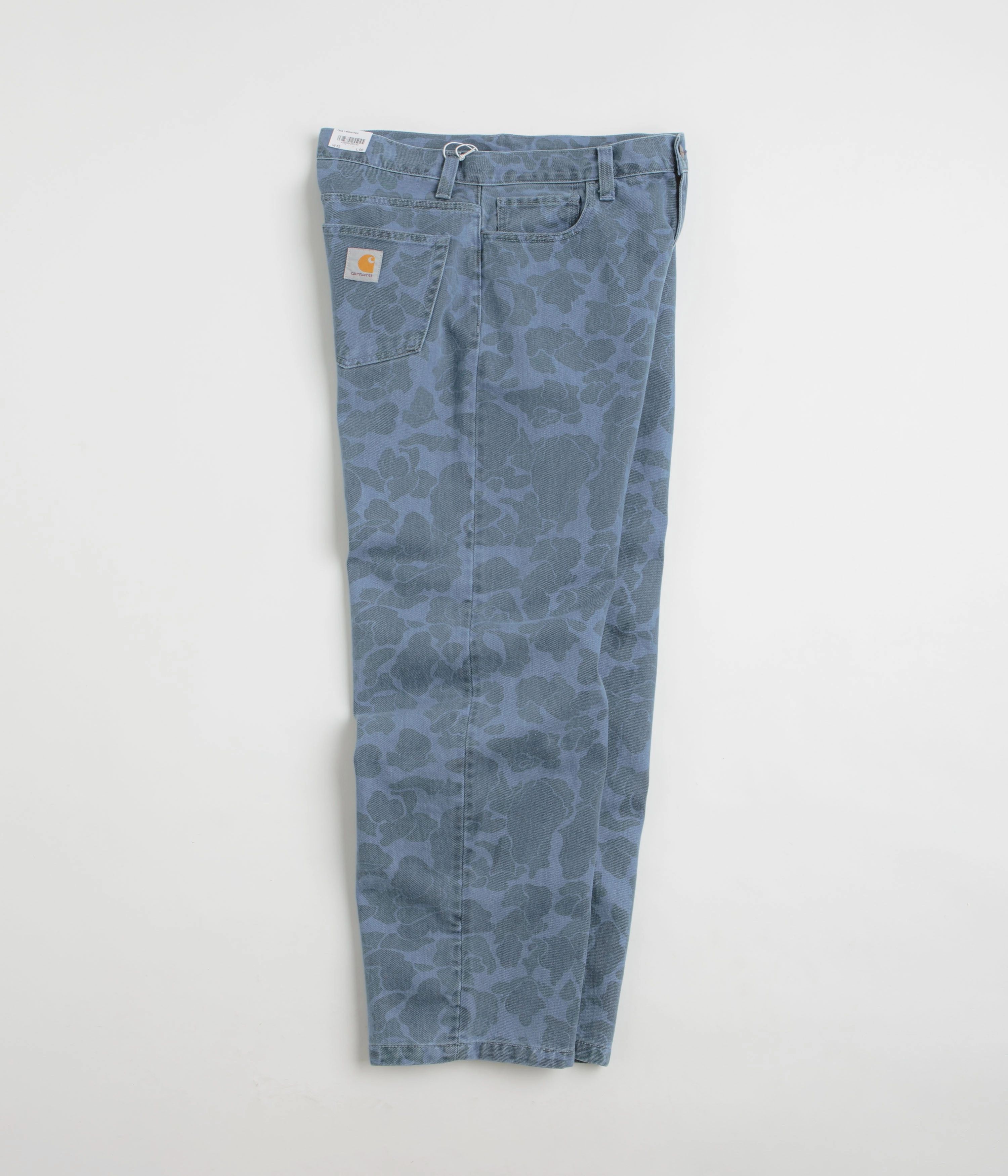 Hypoallergenic fabric Carhartt Duck Landon Pants - Camo Duck / Blue Bleached