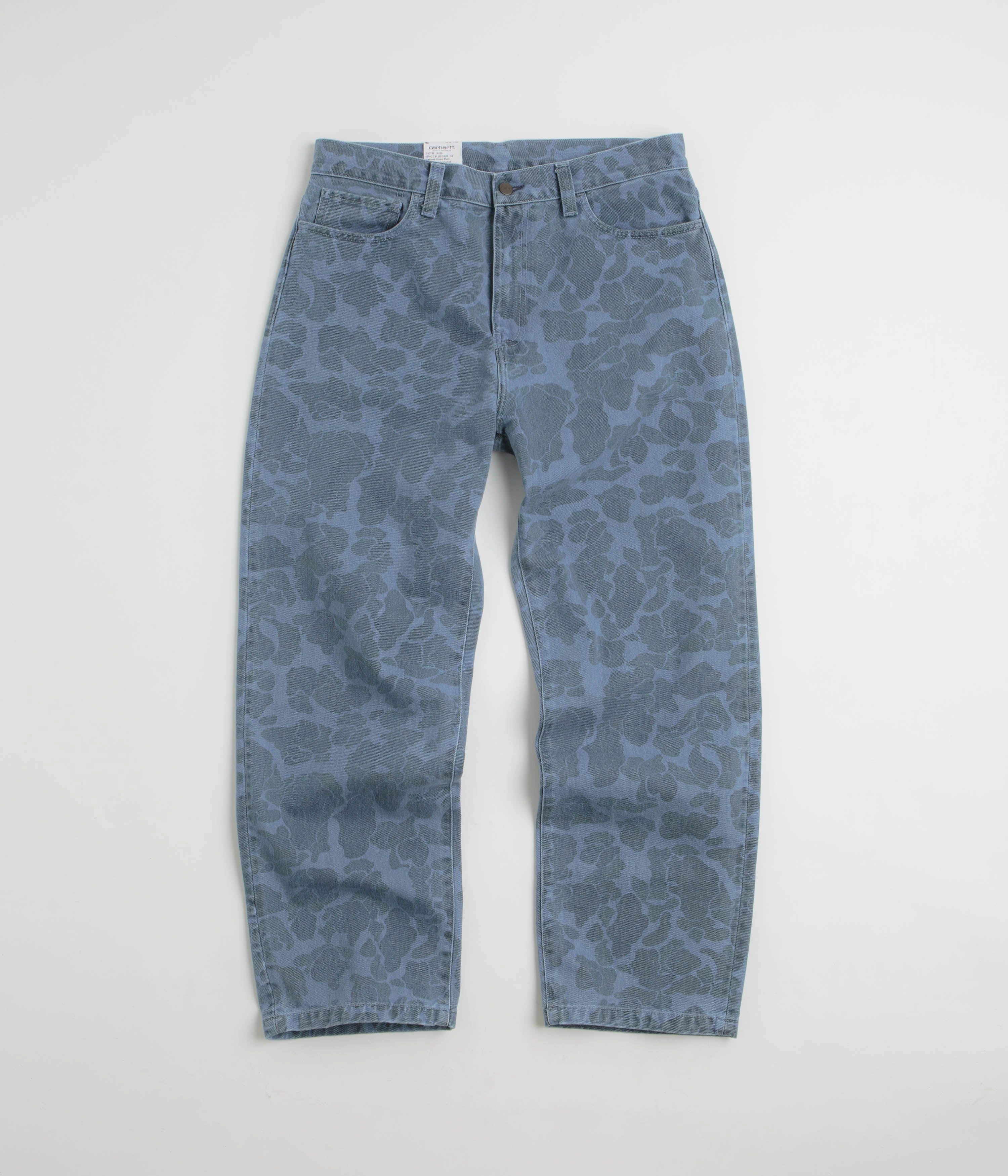 Performance Gear Metallic accents Carhartt Duck Landon Pants - Camo Duck / Blue Bleached
