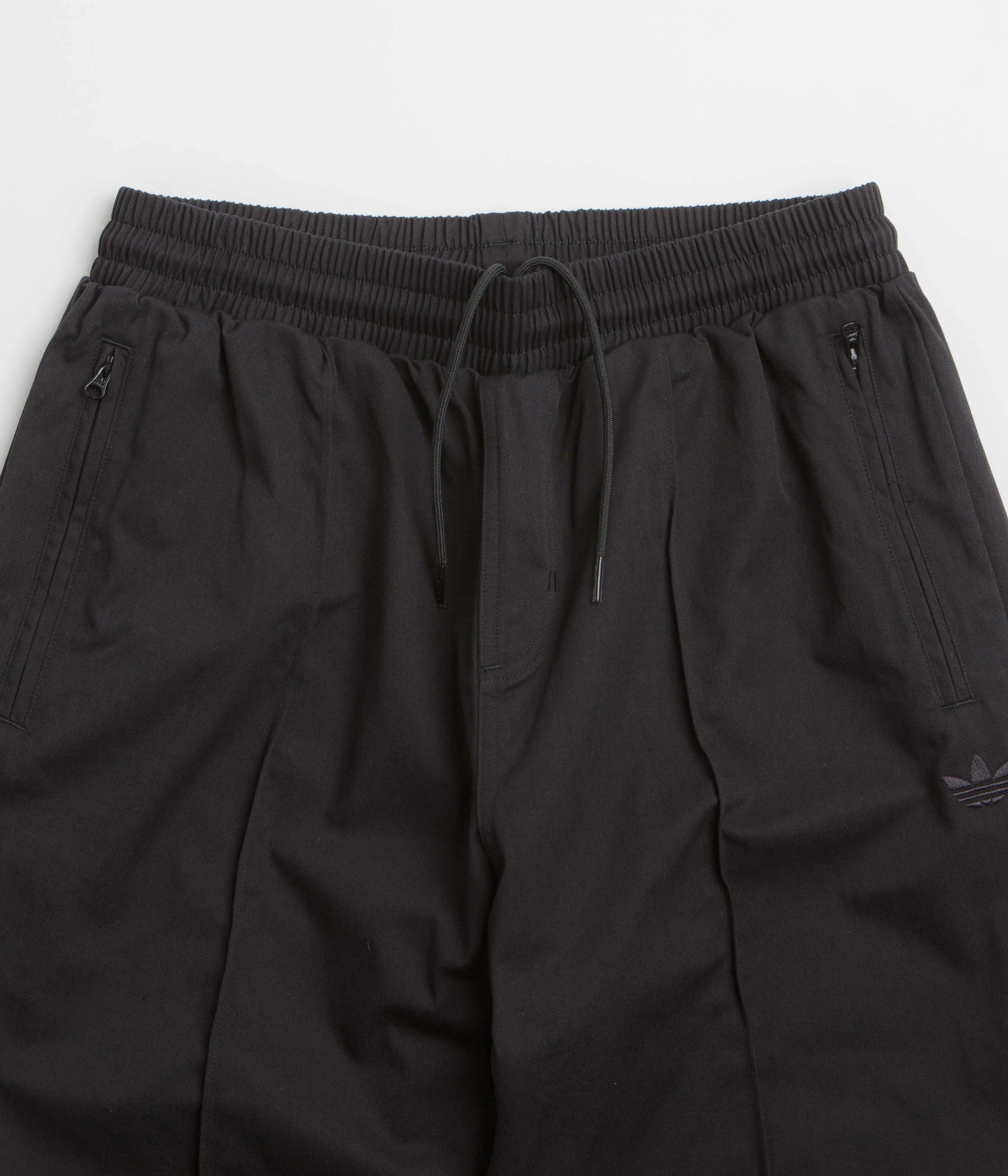 Adidas Pintuck Pants - Black / Black / Black Erasable Logo Patch ThermalRegulatingLining