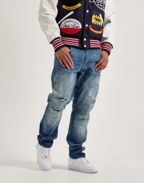 MoistureControl Lining Jordan Craig Collins Straight Jeans