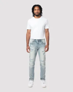 Grindhouse Side Streaked Slim Fit Jean Frost Glow Lightweight Fabric