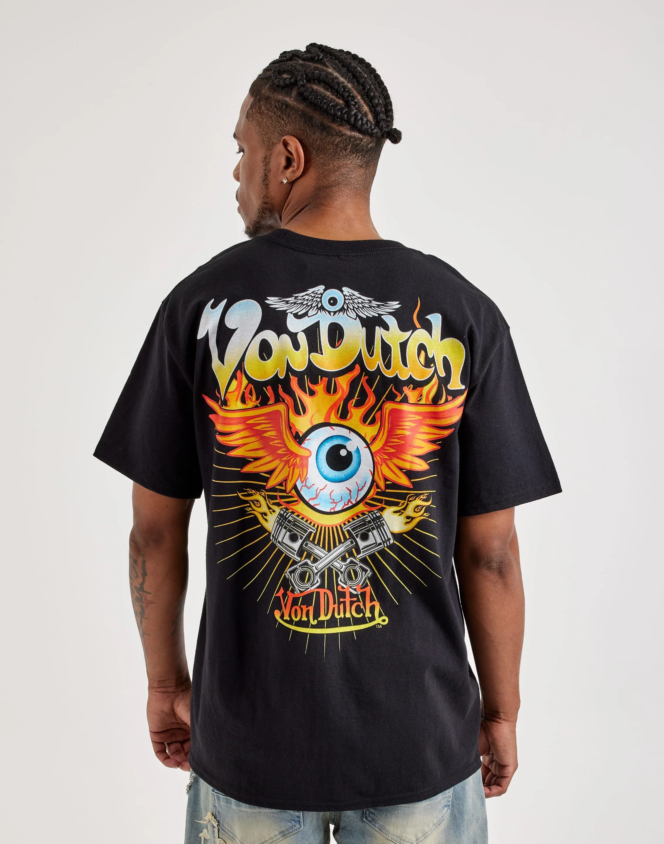 Hero Fit MoistureManagementSystem Von Dutch Flying Eye Tee