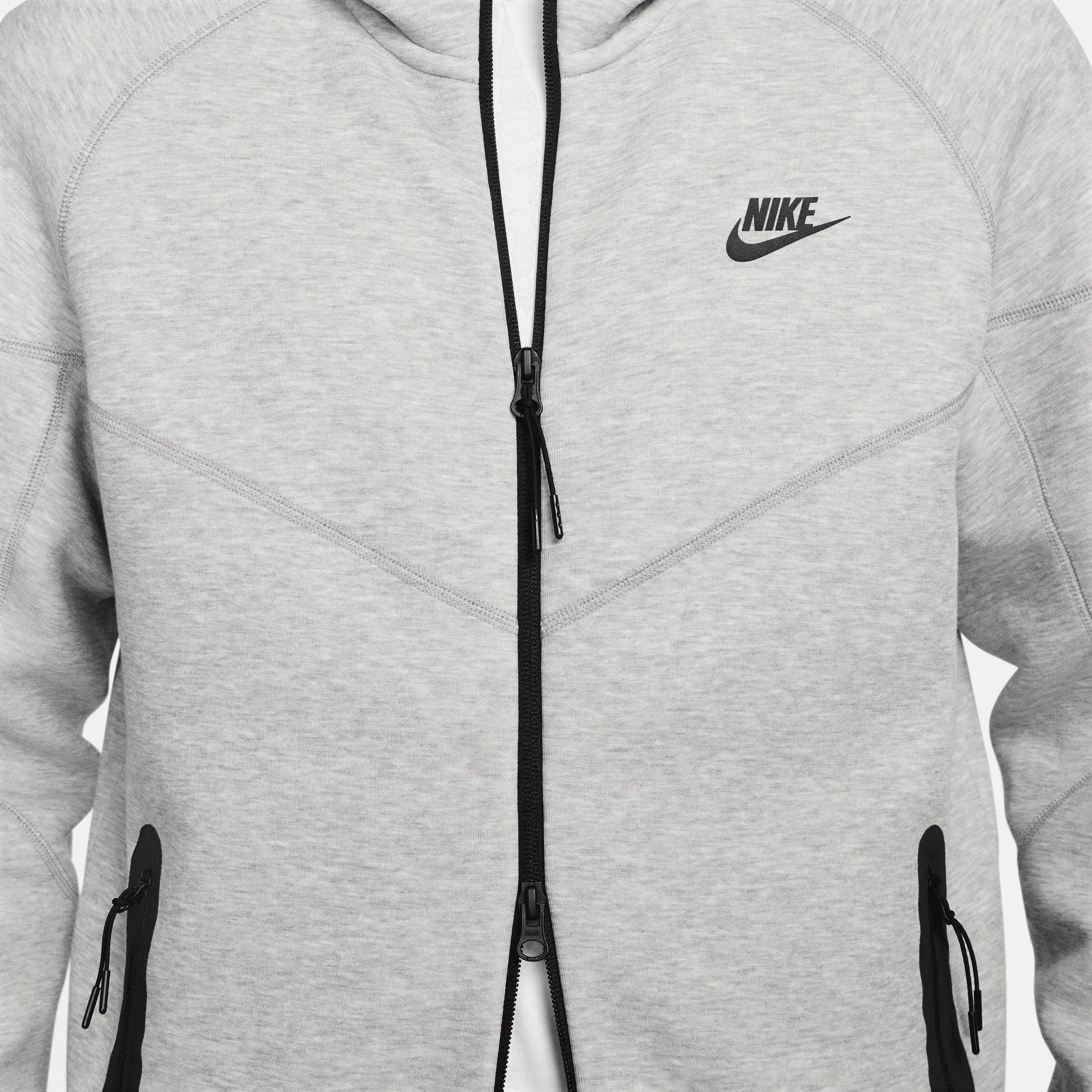 TECH FLEECE FULL-ZIP HOODIE - GRAPHITE AntiStaticLining Campus Vibe
