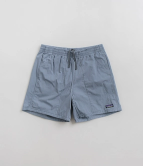 Patagonia Funhoggers Shorts - Light Plume Grey Ultra Soft Waistband meditation wear