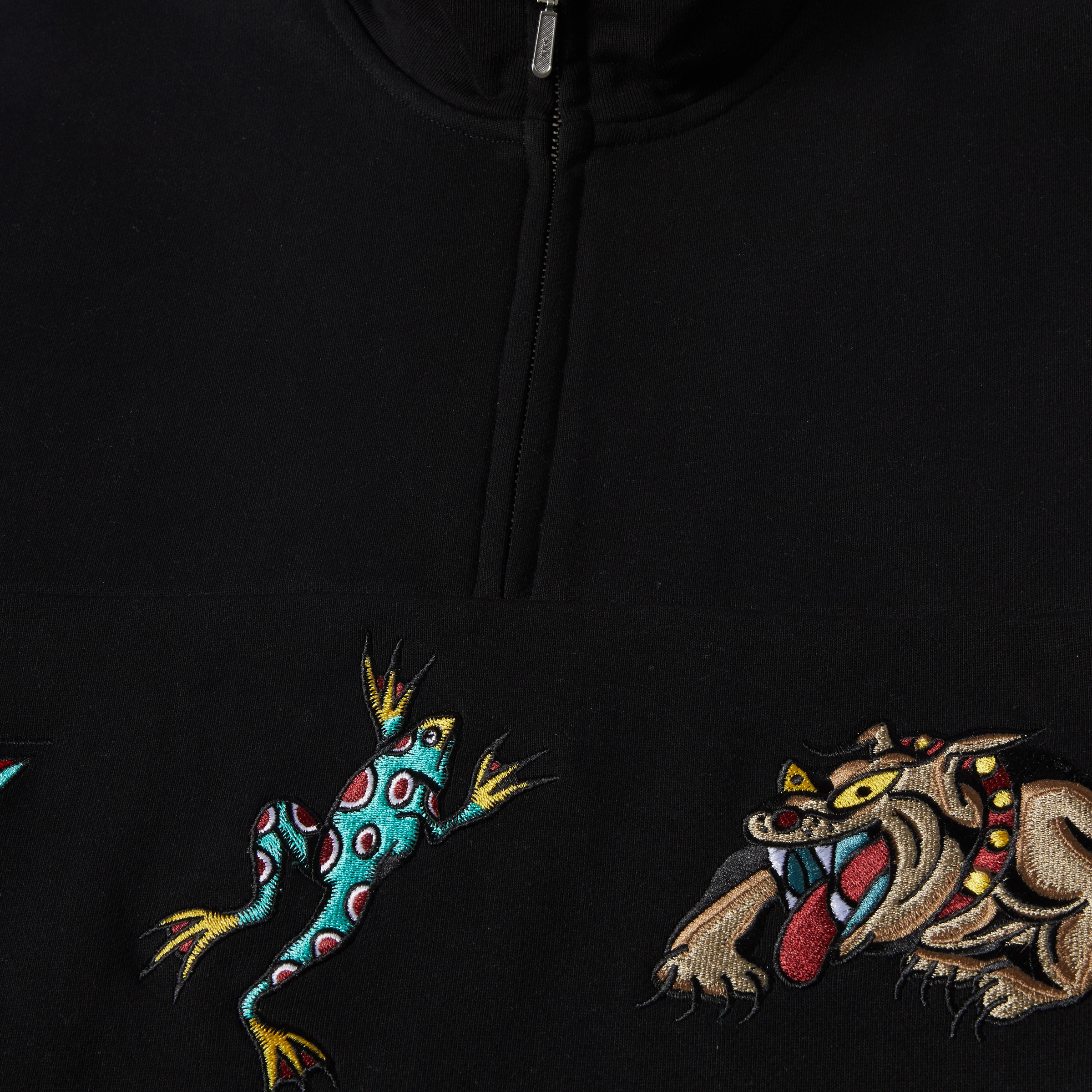 Concert Vibe Glow Up Huf Bledsoe Quarter Zip Fleece