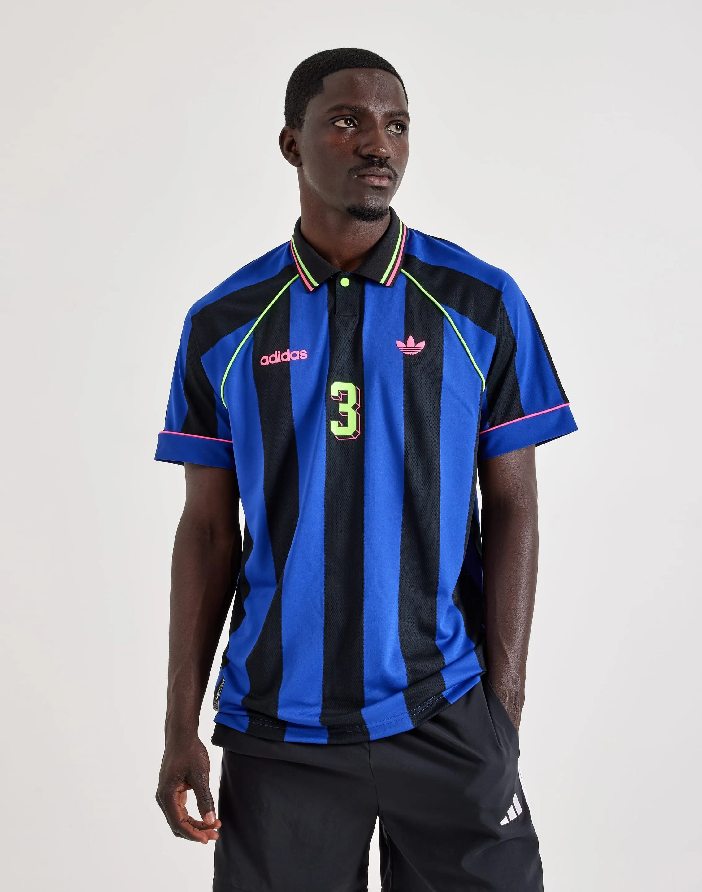 NonRestrictive Design Cyber Core Adidas Jacquard Stripe Jersey
