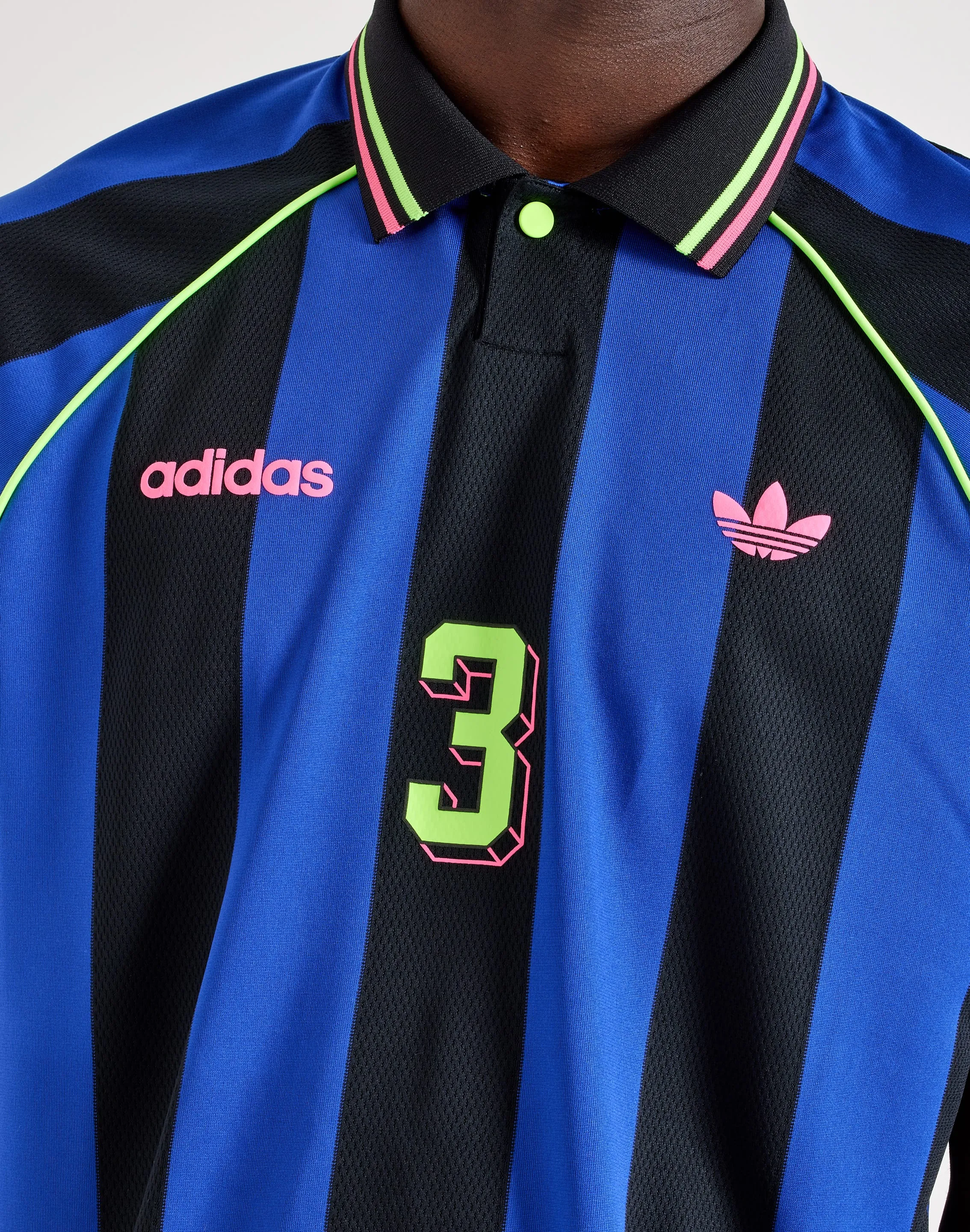 Desk Style Adidas Jacquard Stripe Jersey