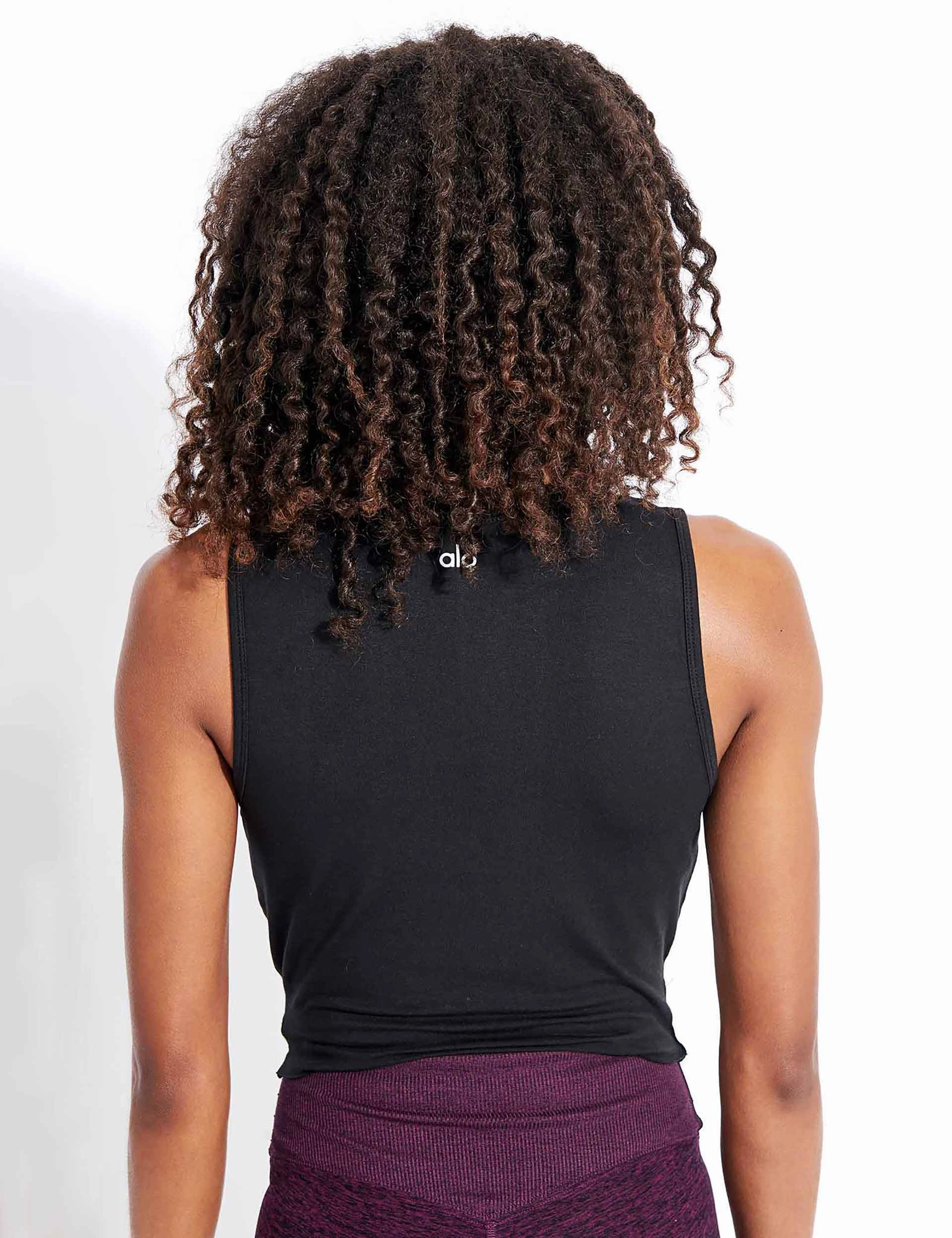 Cover Tank - Black Reinforced Stitching