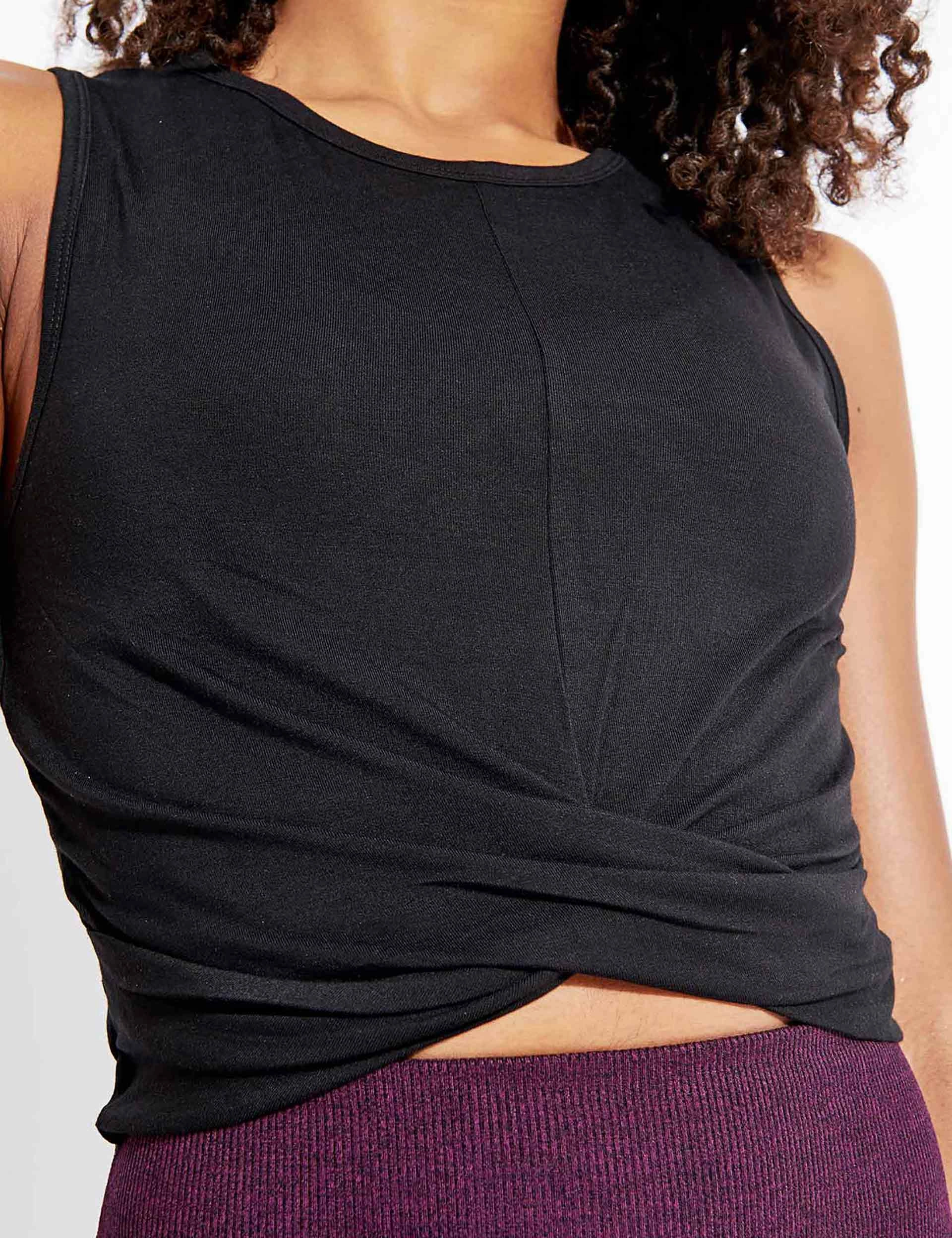 Cover Tank - Black Space - exploration - supportive Travel Ready