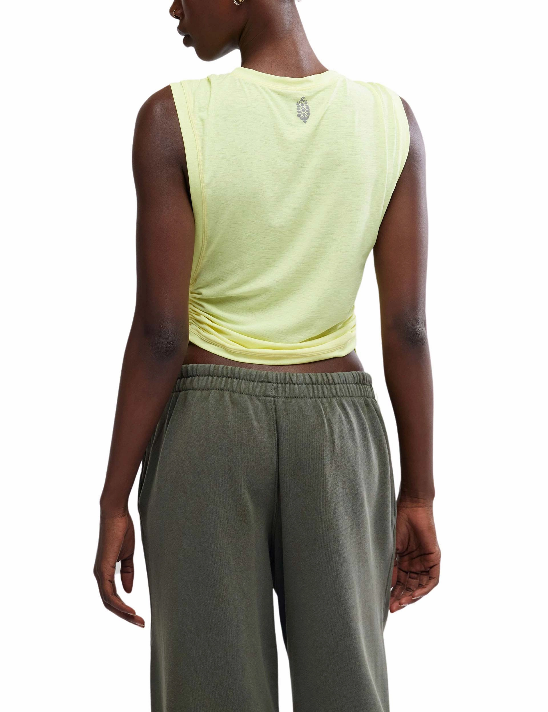 Tempo Sport Mode Muscle Tee - Sour Citrus marine low - visibility