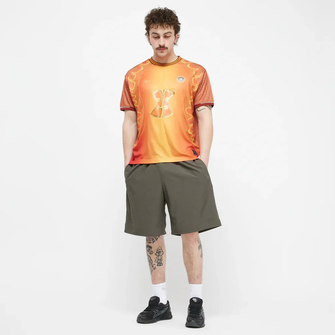 NonChafingEdges HOLY FLAME JERSEY - HELL FIRE