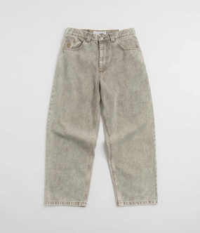 Flexible Use Seamless Waistband Polar Big Boy Jeans - Acid Beige