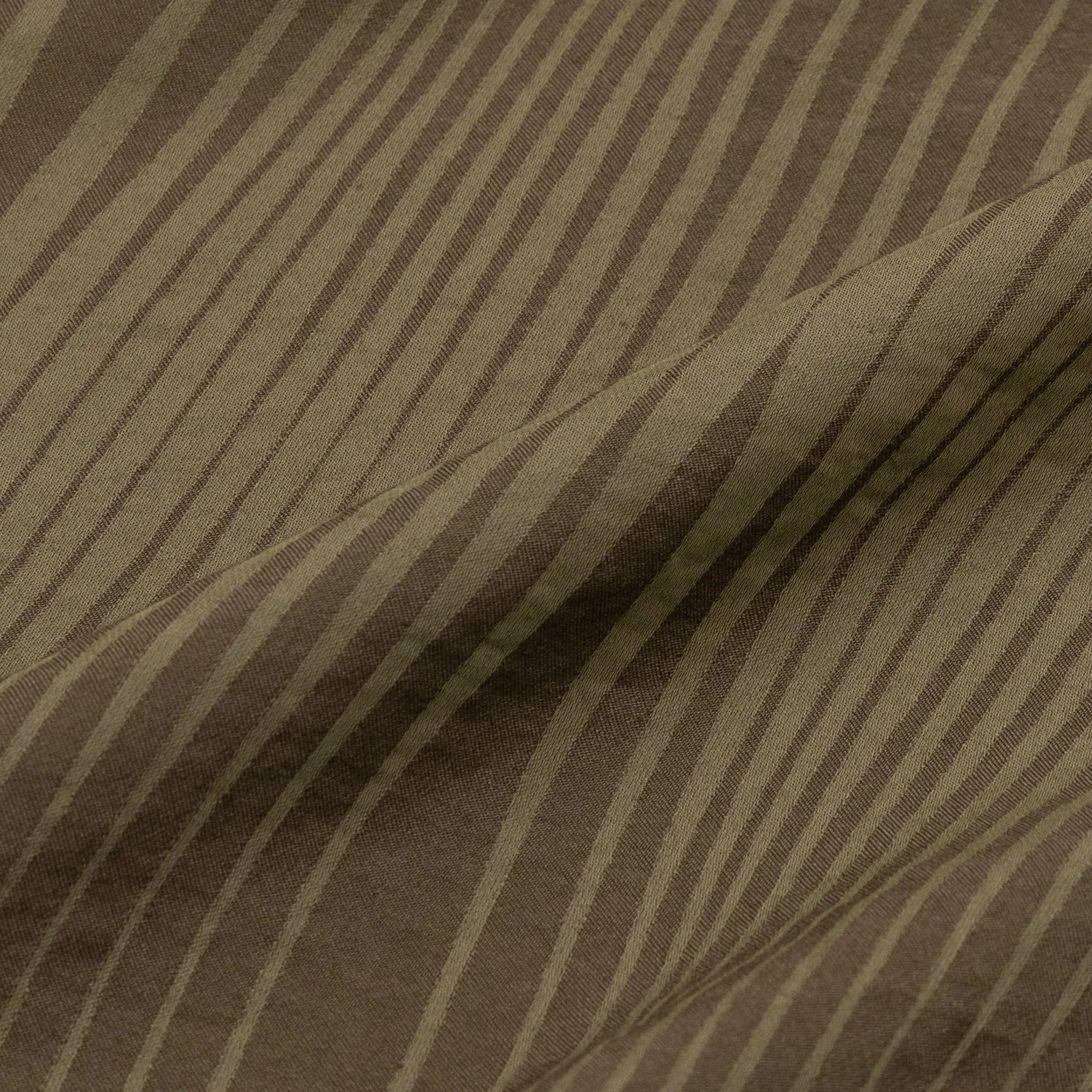 WAVE STRIPE JQ. S/S CLASSIC SHIRT Tailored Cuffs Pure Cotton