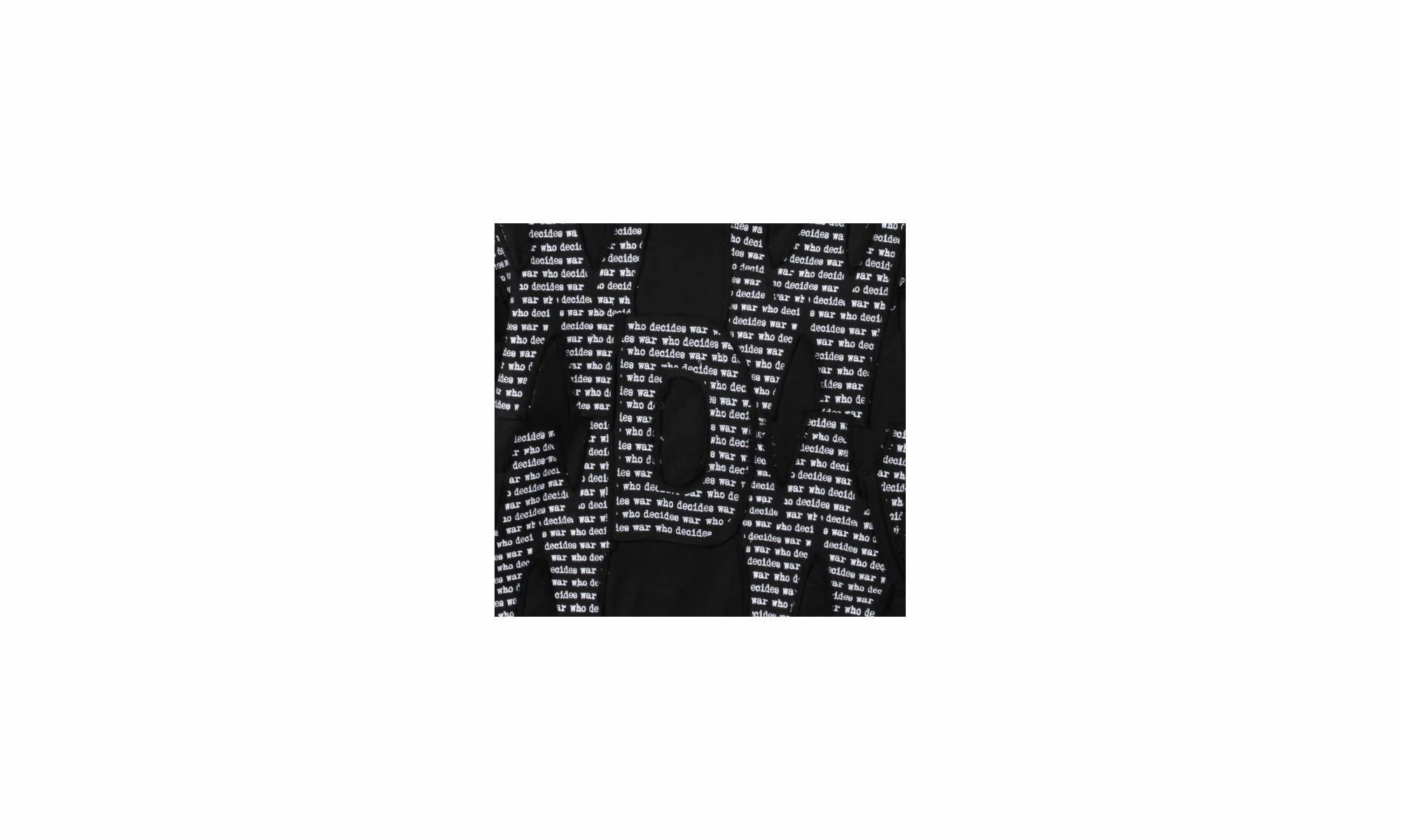 WDW Overlay Hoodie "Black"