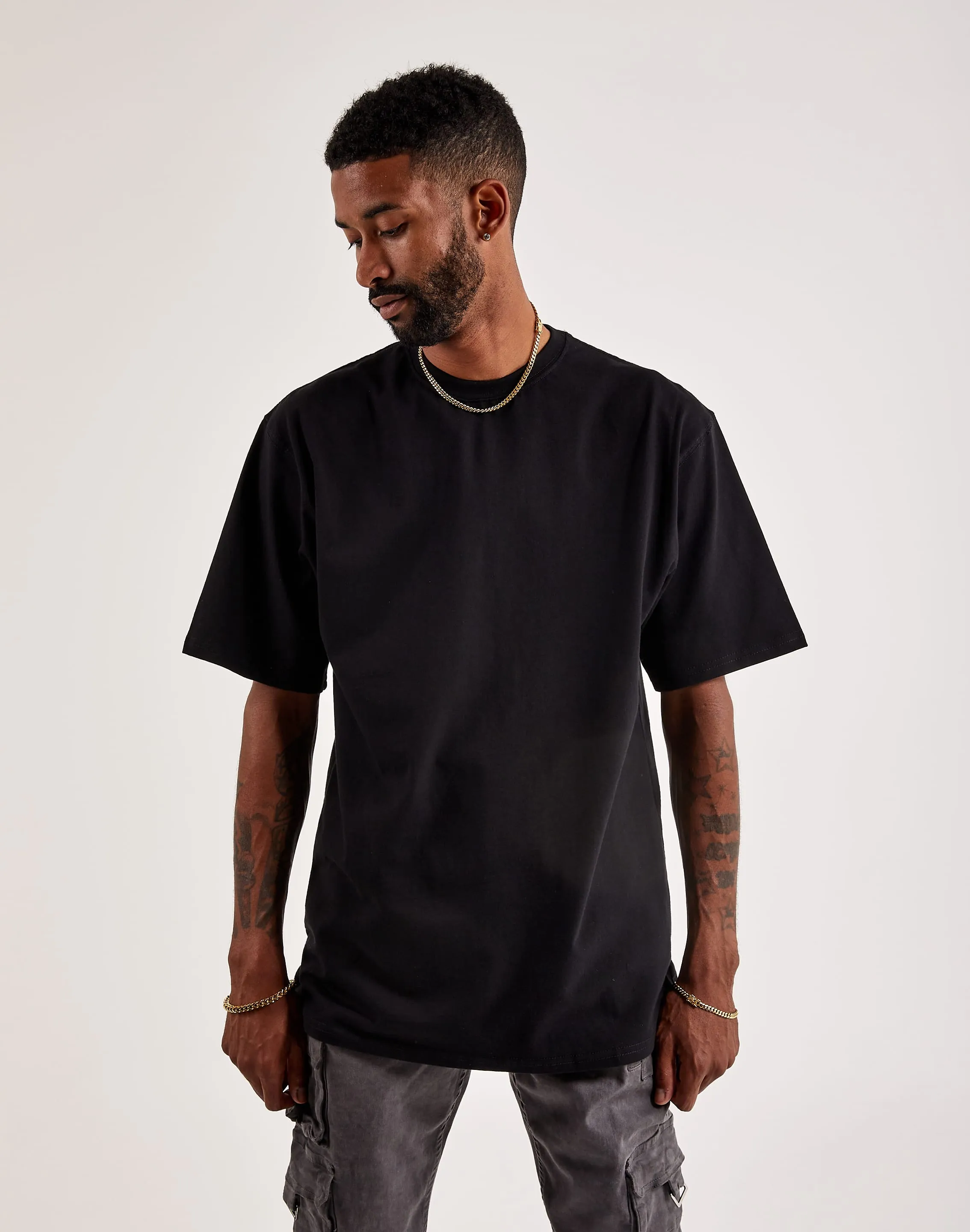 Luxe T Basic Crewneck Tee Muse Edge