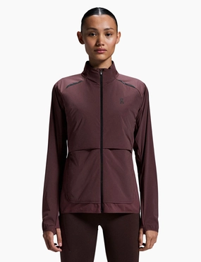 Weather Jacket Insulated - Mulberry Green Material Hydrophobic Treatment