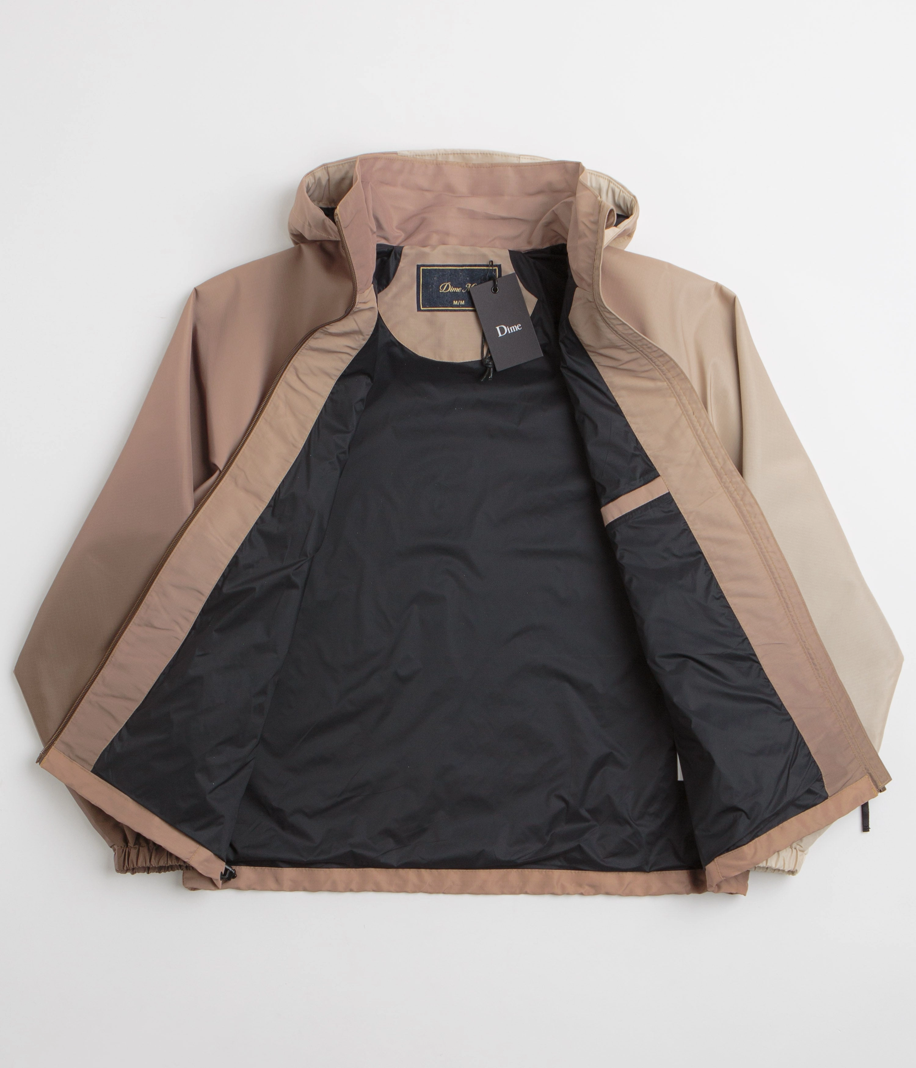 Dime Gradient Windbreaker Jacket - Brown Advice