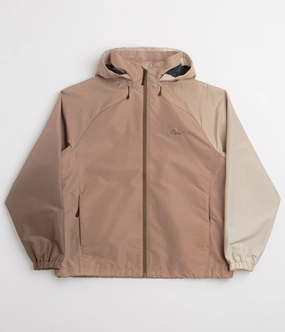 Dime Gradient Windbreaker Jacket - Brown Hold Smart Casual