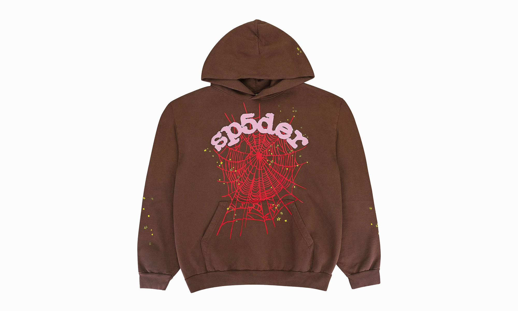 WEB HOODIE & SWEATSHIRT "Brown"
