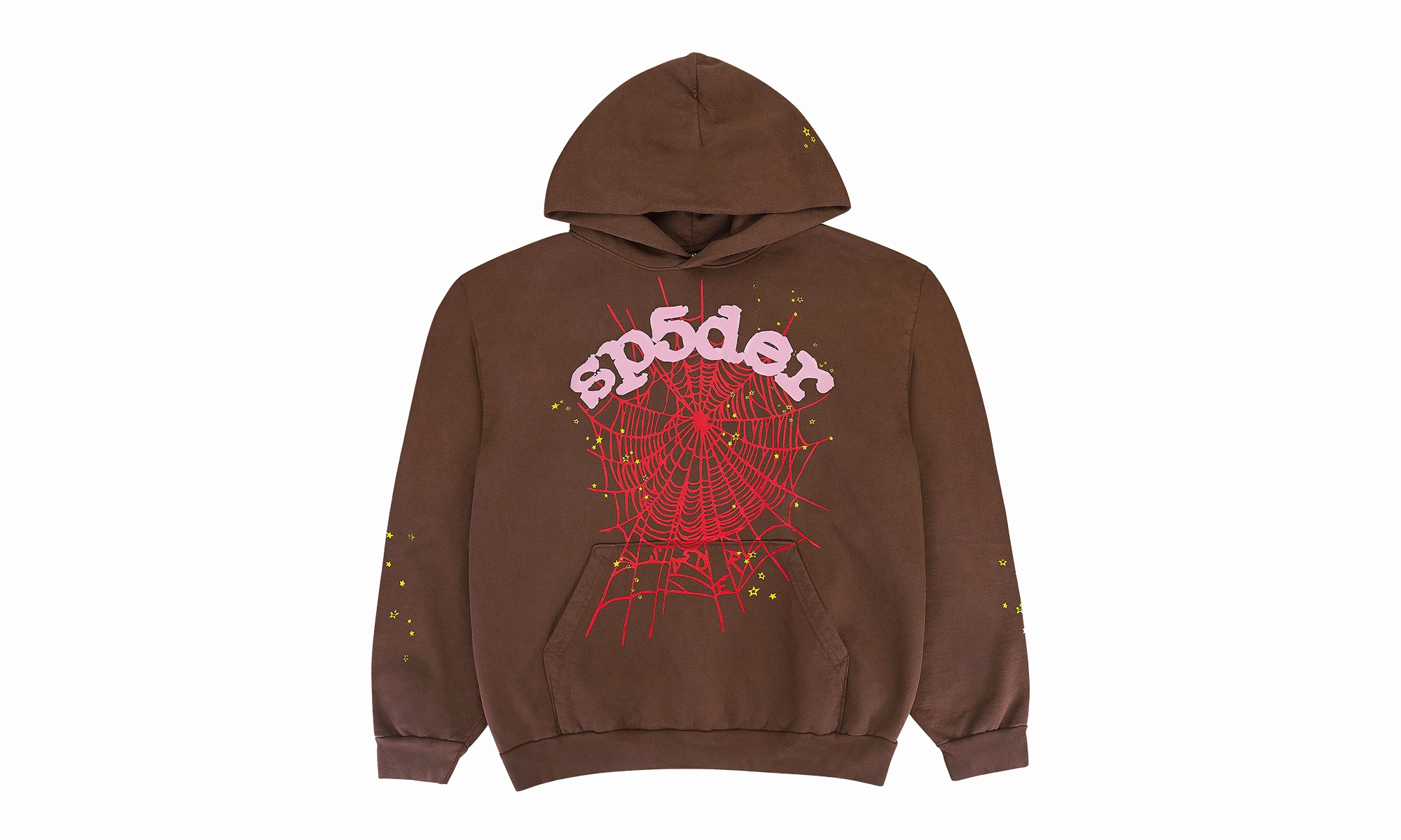 WEB HOODIE & SWEATSHIRT "Brown"