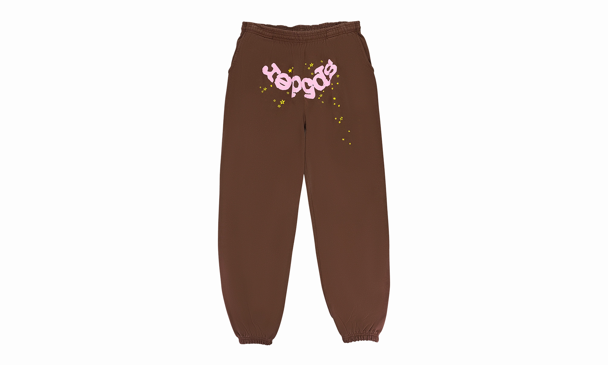 WEB JOGGER & SWEATPANTS "Brown"
