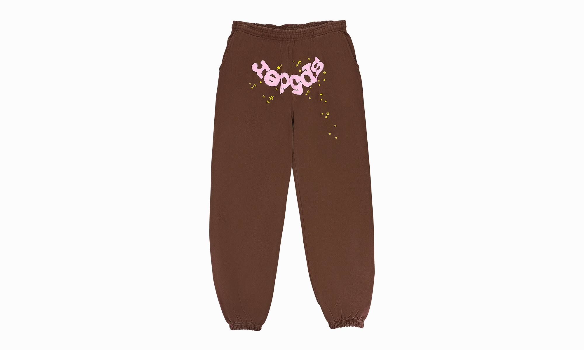 WEB JOGGER & SWEATPANTS "Brown"
