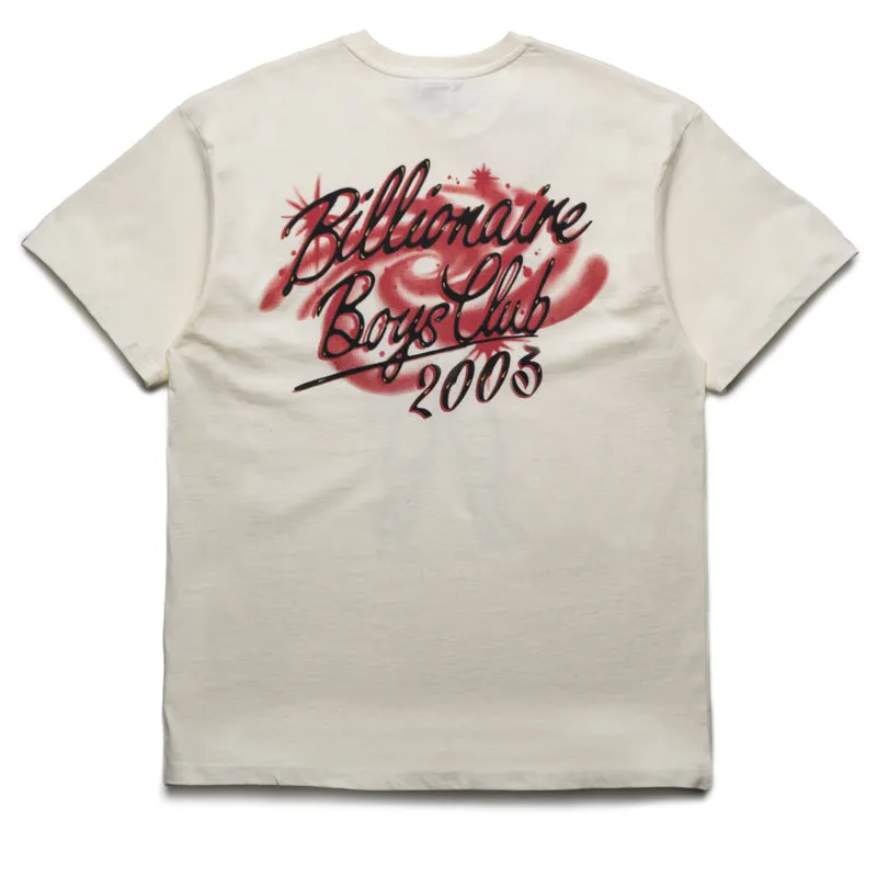 Breathable Material Minimalist Design Billionaire Boys Club Astro Tee - Winter White