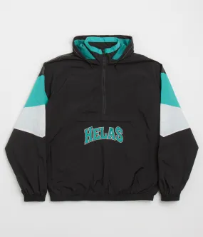 Helas Requins Quarter Zip Jacket - Black product high end luxury