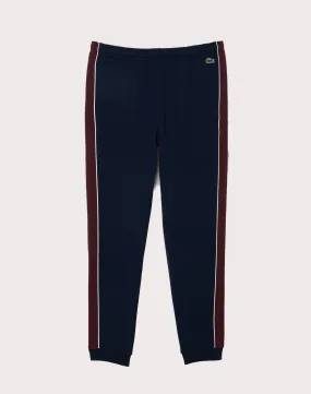 Lacoste Colorblock Navy Full-Zip Jogger StaticResistantLining