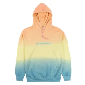 Outdoor Motion Bored of Southsea Hammer Hoodie - Pastel Sunset dip / Aqua