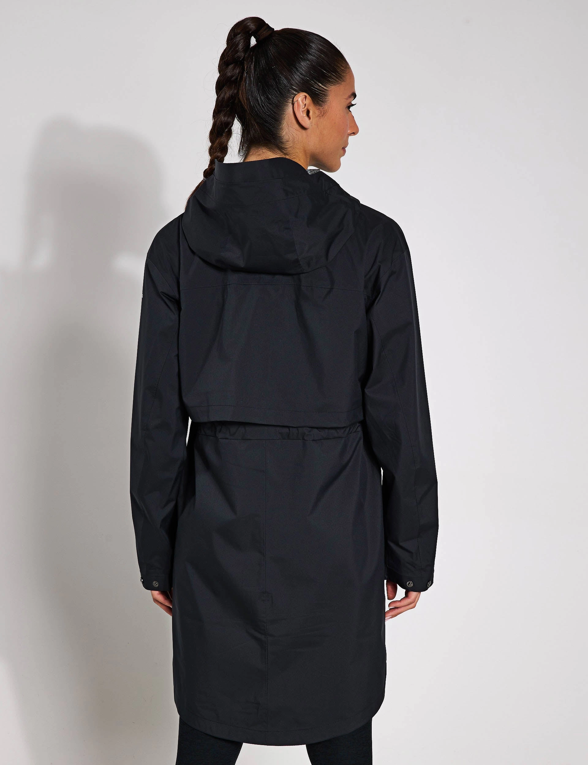 Weather Adaptive Ventilation Winter Layers Weekend Adventure II Long Waterproof Jacket - Black