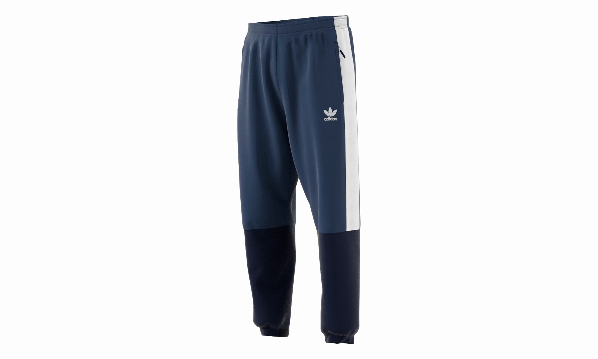 Oridecon Blocked Wind Track Pants "Blue / White" HighDensityWeave