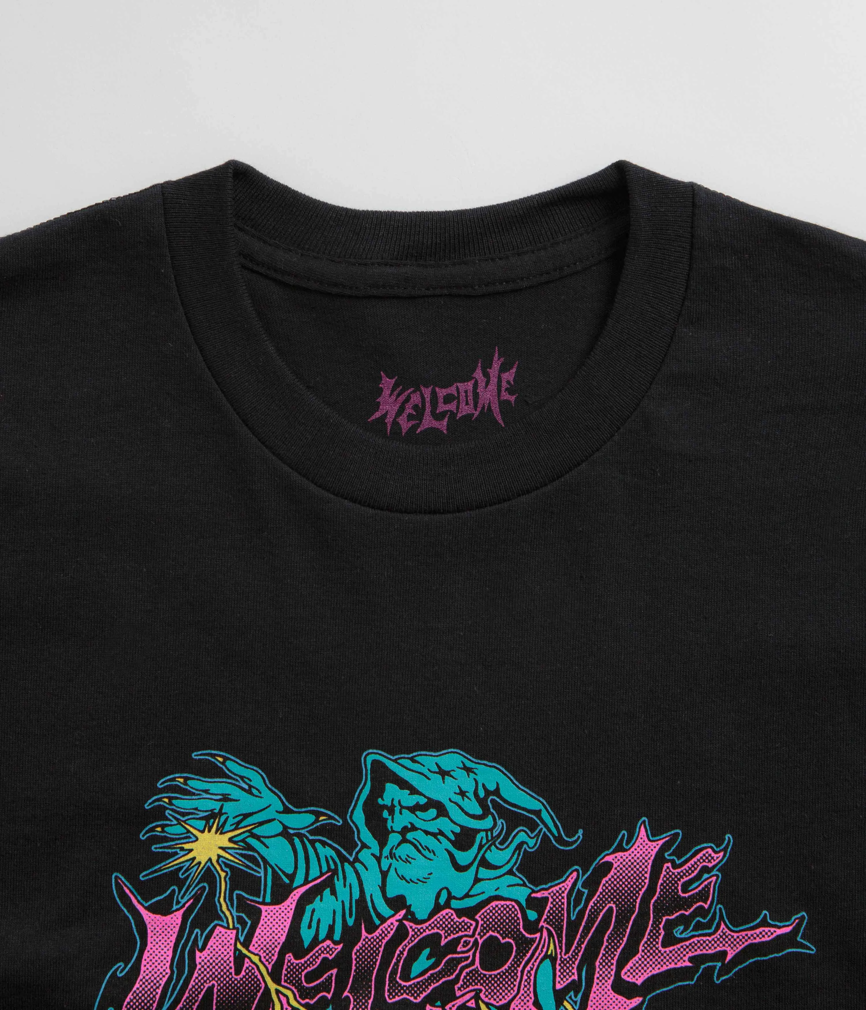 Welcome Magnetic T-Shirt - Black Non Iron Cotton Material