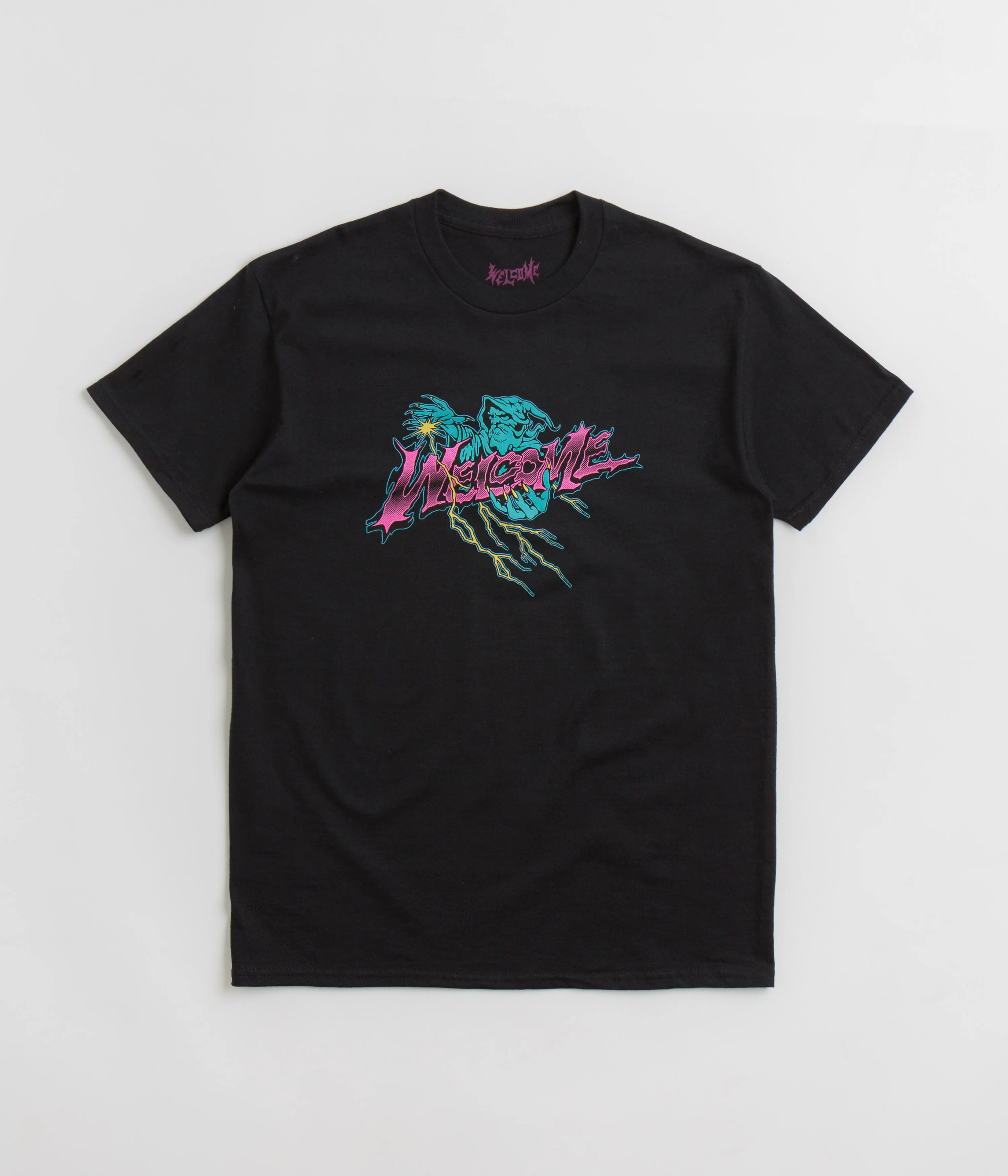 Patch family venue event Welcome Magnetic T-Shirt - Black