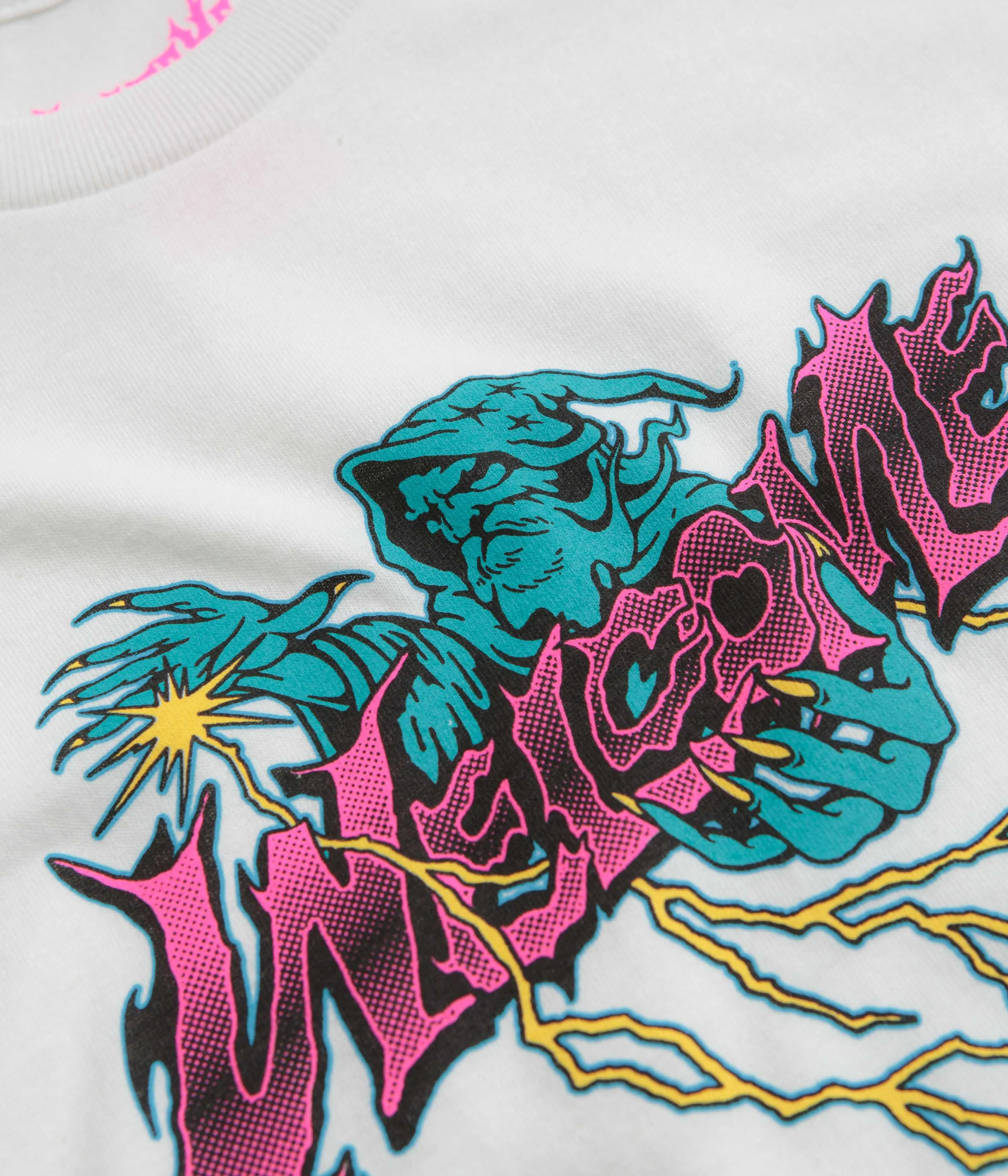 Welcome Magnetic T-Shirt - White pub event Thermoregulating Technology